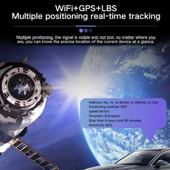 GF-22 GPS Tracker Multifuncțional de Urmărire Anti-pierdere, Anti-furt de Alarmă Tracker GPS de Poziționare în Timp Real Camion Vehicul Tracker