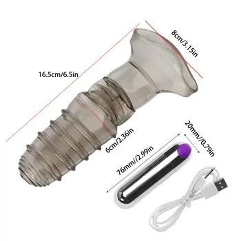 10 Frecvența de Vibrație Degetul Maneca USB Reîncărcabilă cu Degetul Vibratoare punctul G aparatul de Masaj pentru Stimularea Clitorisului de sex Feminin Masturbator
