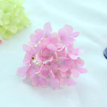 30buc/punga, flori Artificiale Flori hortensie Capete de vacanță decor flori de matase Mixcolor DIY perete floare de Nunta de decorare auto